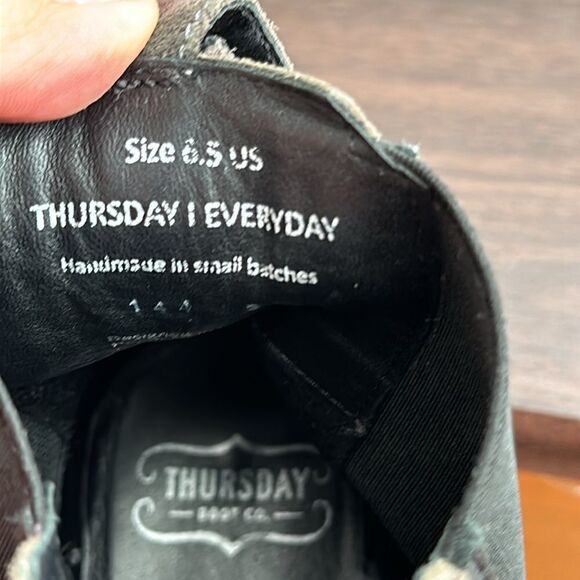 Thursday Boot Company Everyday Brown Nubuck Leather Chukka Boots Sz 6.5 - Picture 6 of 7